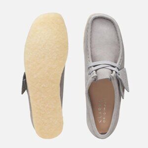 NWT Clarks Original Wallabee Grey Nubuck - US 7 / EU 7.5